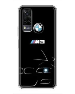 Чехол для Vivo Y31 с картинкой «Минималистичный принт BMW M3» Чехол для Vivo Y31 с картинкой «Минималистичный принт BMW M3»