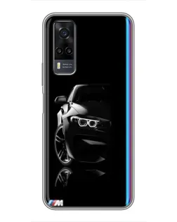 Чехол для Vivo Y31 с картинкой «Силуэт BMW в темноте» Чехол для Vivo Y31 с картинкой «Силуэт BMW в темноте»