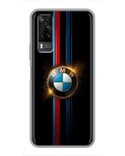 Чехол для Vivo Y31 с картинкой «BMW M-Power неон» Чехол для Vivo Y31 с картинкой «BMW M-Power неон»