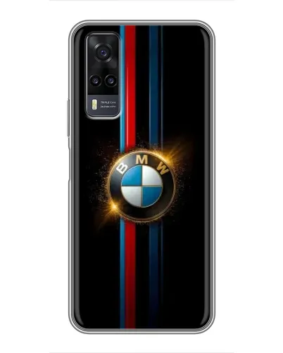 Чехол для Vivo Y31 с картинкой «BMW M-Power неон» Чехол для Vivo Y31 с картинкой «BMW M-Power неон»