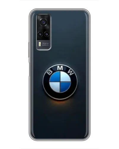 Чехол для Vivo Y31 с картинкой «Логотип BMW — минимализм» Чехол для Vivo Y31 с картинкой «Логотип BMW — минимализм»