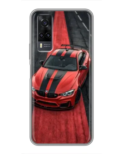 Чехол для Vivo Y31 с картинкой «BMW на красной дорожке» Чехол для Vivo Y31 с картинкой «BMW на красной дорожке»