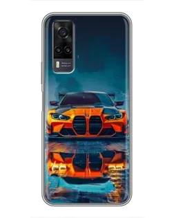 Чехол для Vivo Y31 с картинкой «BMW — золотая эмблема» Чехол для Vivo Y31 с картинкой «BMW — золотая эмблема»