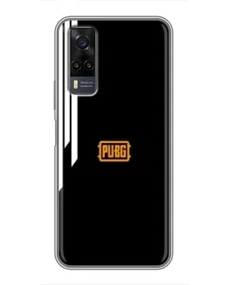 Чехол для Vivo Y31 с картинкой «PUBG — вертикальные линии»