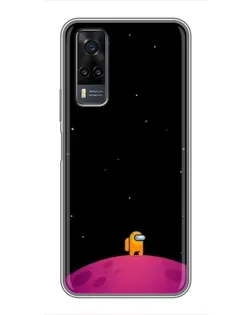 Чехол для Vivo Y31 с картинкой «Одинокий герой на планете» Чехол для Vivo Y31 с картинкой «Одинокий герой на планете»