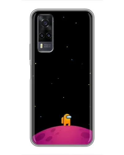Чехол для Vivo Y31 с картинкой «Одинокий герой на планете» Чехол для Vivo Y31 с картинкой «Одинокий герой на планете»