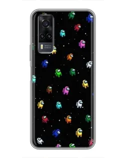 Чехол для Vivo Y31 с картинкой «Экипаж Among Us» Чехол для Vivo Y31 с картинкой «Экипаж Among Us»