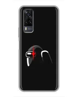 Чехол для Vivo Y31 с картинкой «Among Us шлем» Чехол для Vivo Y31 с картинкой «Among Us шлем»
