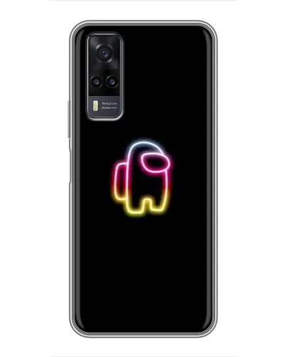 Чехол для Vivo Y31 с картинкой «Among Us градиент» Чехол для Vivo Y31 с картинкой «Among Us градиент»