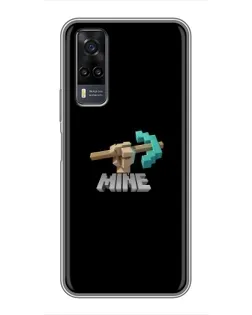 Чехол для Vivo Y31 с картинкой «Алмазная кирка» Чехол для Vivo Y31 с картинкой «Алмазная кирка»