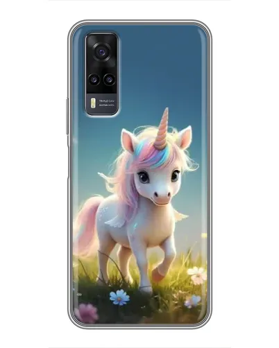 Чехол для Vivo Y31 с картинкой «Единорог на поляне» Чехол для Vivo Y31 с картинкой «Единорог на поляне»