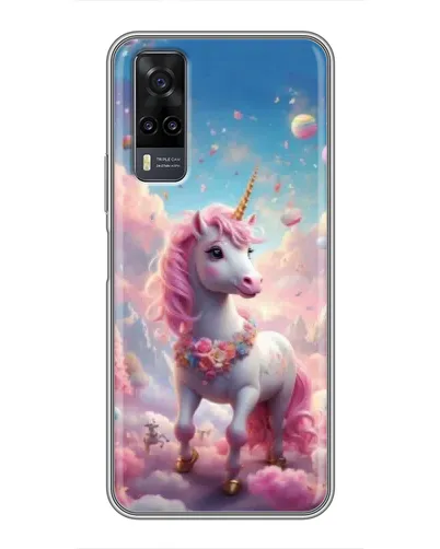 Чехол для Vivo Y31 с картинкой «Единорог среди облаков» Чехол для Vivo Y31 с картинкой «Единорог среди облаков»