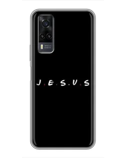 Чехол для Vivo Y31 с картинкой «Точки веры J.E.S.U.S.»