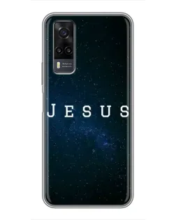 Чехол для Vivo Y31 с картинкой «Звездное небо Jesus»