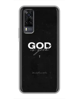 Чехол для Vivo Y31 с картинкой «GOD — Бог над всем»