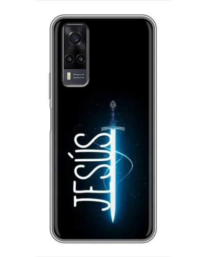 Чехол для Vivo Y31 с картинкой «Меч Духа Jesus»