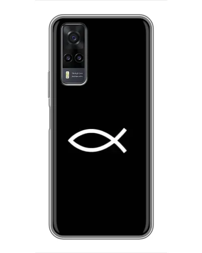 Чехол для Vivo Y31 с картинкой «Символ рыбы Jesus» Чехол для Vivo Y31 с картинкой «Символ рыбы Jesus»