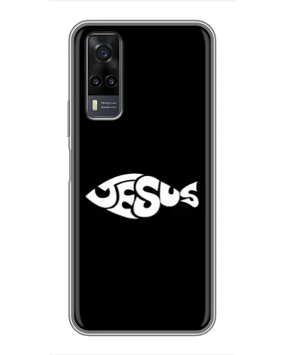 Чехол для Vivo Y31 с картинкой «Рыба Jesus» Чехол для Vivo Y31 с картинкой «Рыба Jesus»