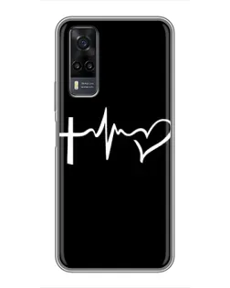 Чехол для Vivo Y31 с картинкой «Пульс веры»