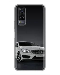 Чехол для Vivo Y31 с картинкой «Mercedes AMG GT Silver» Чехол для Vivo Y31 с картинкой «Mercedes AMG GT Silver»