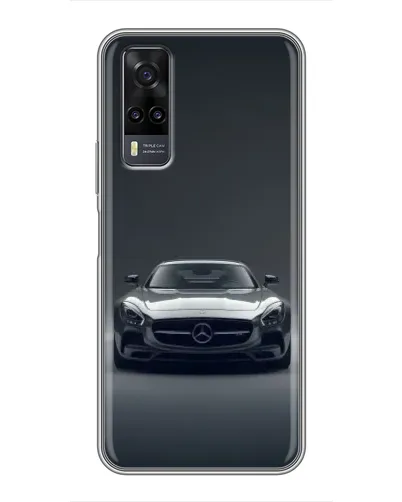 Чехол для Vivo Y31 с картинкой «Mercedes на черном» Чехол для Vivo Y31 с картинкой «Mercedes на черном»