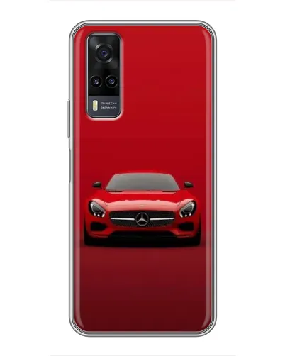 Чехол для Vivo Y31 с картинкой «Красный Mercedes AMG» Чехол для Vivo Y31 с картинкой «Красный Mercedes AMG»