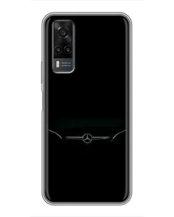 Чехол для Vivo Y31 с картинкой «Mercedes Stealth Look»