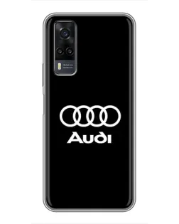 Чехол для Vivo Y31 с картинкой «Классическое лого Audi» Чехол для Vivo Y31 с картинкой «Классическое лого Audi»
