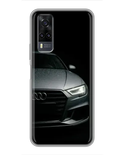 Чехол для Vivo Y31 с картинкой «Audi — детализация кузова»