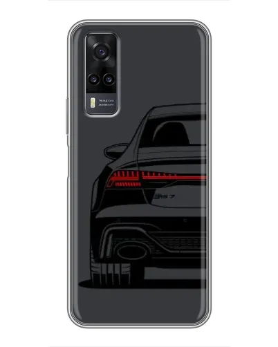 Чехол для Vivo Y31 с картинкой «Задняя часть Audi — арт»