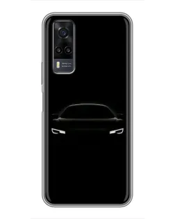 Чехол для Vivo Y31 с картинкой «Взгляд Audi в темноте» Чехол для Vivo Y31 с картинкой «Взгляд Audi в темноте»