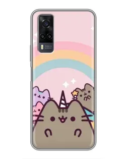 Чехол для Vivo Y31 с картинкой «Единорог Pusheen» Чехол для Vivo Y31 с картинкой «Единорог Pusheen»