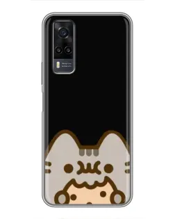 Чехол для Vivo Y31 с картинкой «Пушин на черном» Чехол для Vivo Y31 с картинкой «Пушин на черном»