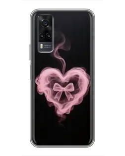 Чехол для Vivo Y31 с картинкой «Дымчатое сердце» Чехол для Vivo Y31 с картинкой «Дымчатое сердце»