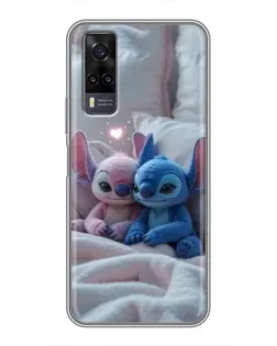 Чехол для Vivo Y31 с картинкой «Плюшевые Стич Ангел» Чехол для Vivo Y31 с картинкой «Плюшевые Стич Ангел»
