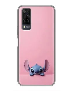 Чехол для Vivo Y31 с картинкой «Stitch выглядывает» Чехол для Vivo Y31 с картинкой «Stitch выглядывает»