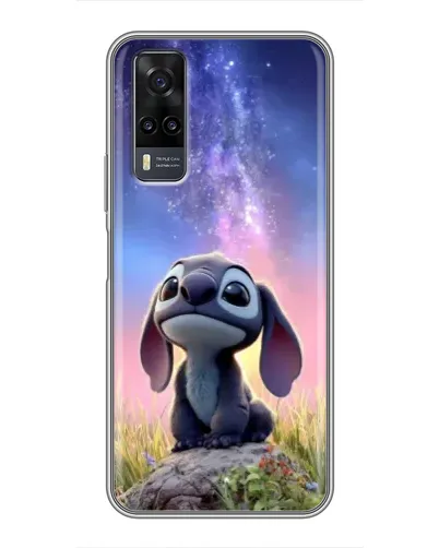 Чехол для Vivo Y31 с картинкой «Стич на рассвете»