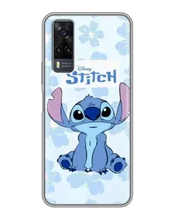 Чехол для Vivo Y31 с картинкой «Stitch среди цветов» Чехол для Vivo Y31 с картинкой «Stitch среди цветов»