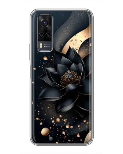 Чехол для Vivo Y31 с картинкой «Черный лотос» Чехол для Vivo Y31 с картинкой «Черный лотос»