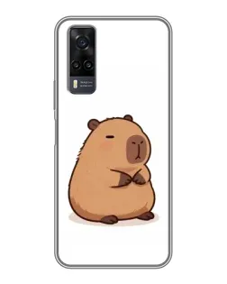 Чехол для Vivo Y31 с картинкой «Толстенькая капибара»