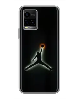 Чехол для Vivo Y33s с картинкой «Jordan Gradient Logo» Чехол для Vivo Y33s с картинкой «Jordan Gradient Logo»