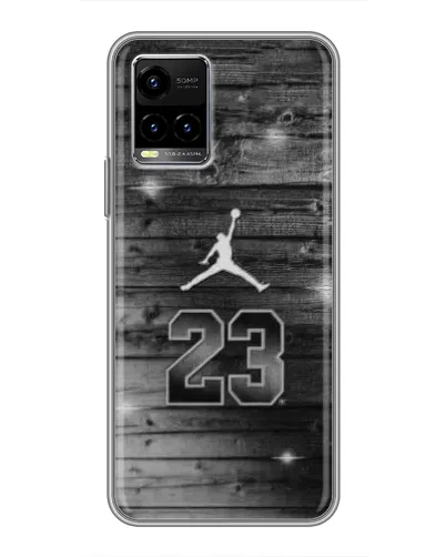 Чехол для Vivo Y33s с картинкой «Jordan Carbon 23»