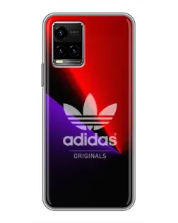 Чохол для Vivo Y33s з картинкою «Adidas Red Neon» Чохол для Vivo Y33s з картинкою «Adidas Red Neon»