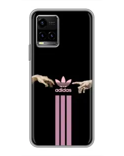 Чехол для Vivo Y33s с картинкой «Adidas Hands»