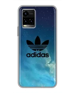 Чехол для Vivo Y33s с картинкой «Adidas Stone Logo»