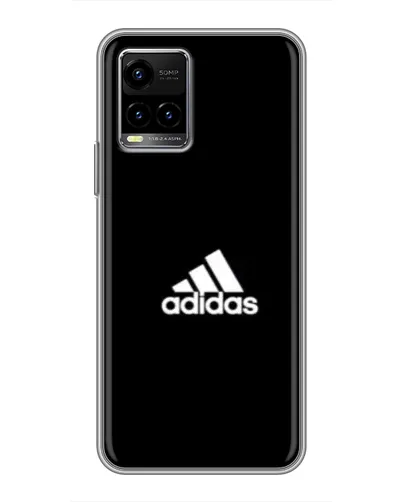 Чехол для Vivo Y33s с картинкой «Adidas Red Style»