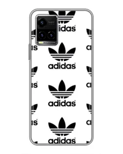 Чехол для Vivo Y33s с картинкой «Adidas Pattern»