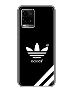Чехол для Vivo Y33s с картинкой «Adidas с диагональными полосами»