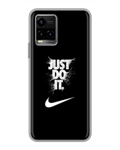 Чехол для Vivo Y33s с картинкой «Текстовый принт Nike» Чехол для Vivo Y33s с картинкой «Текстовый принт Nike»