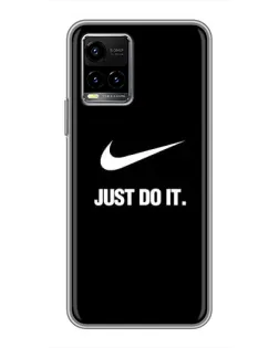 Чехол для Vivo Y33s с картинкой «Классический принт Nike»